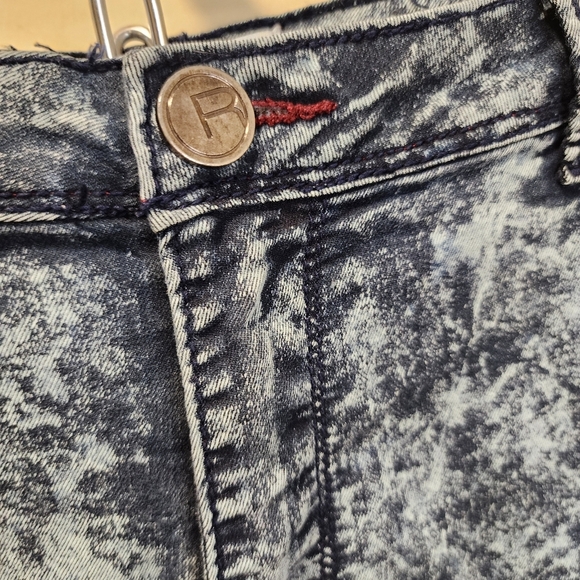 ROX DENIM Acid Wash Denim High Waisted  SkinnyJeans Size 13 - Picture 7 of 11